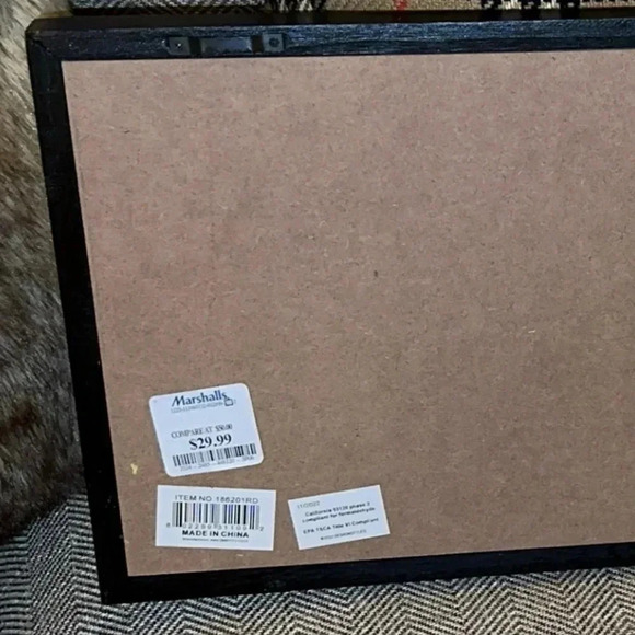 Rae Dunn Home Decor Accessories Wall Art Plaque Picture But First, Wine.🍷 Sign - Picture 3 of 7